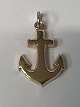 Anchor Pendant/Charms in 14 carat gold.Height: 2.7 cm.