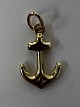 Anchor Pendant/Charms in 14 carat gold.Height: 1.7 cm.