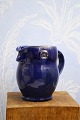 Old "Lillerod" owl jug in glazed earthenware in fine dark blue glaze. Height: 11cm. The jug has ...