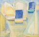 Lauri Nila, oil on board, listed Finnish visual artist.Modernist abstract composition ...