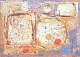 Joop Birker, abstract composition, listed Dutch visual artist.Abstract composition executed ...