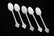 Evald Nielsen, set of five teaspoons.Set of five hand-hammered teaspoons in 830 silver, ...