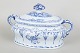 Rörstrand, large jubilee lidded tureen.Large oval lidded tureen in faience, decorated in ...