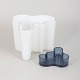 Alvar Aalto for Iittala, set of "Savoy" vase and bowl.Set comprising a vase and bowl from ...