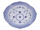 Blue Fluted PlainLarge round fish bowl 26 cm.