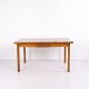 Extension dining table made from walnut by a Danish cabinetmaker and dating from the 1940s. The ...