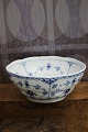 Rare Blue Fluted, Half-lace bowl with wavy edge from ...
