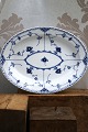 Blue Fluted, Half lace oval dish from Royal Copenhagen. ...
