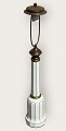 Bing & Grøndahl, large Heiberg lamp with decoration, 75 cm high, 13.5 cm in diameter *Good ...