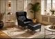 Exclusive Mogens Hansen MH195 folding chair with stool ...