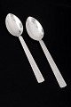 Georg Jensen Bernadotte, set of two dessert spoons.