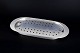 Arne Jacobsen for Stelton, Cylinda-line fish platter with strainer.Oval fish platter with ...