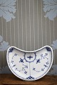 Royal Copenhagen Blue Fluted Half-Lace crescent shaped ...
