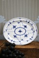 Antique Blue Fluted Plain small oval dish from Royal ...