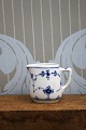 Rare Blue Fluted Plain Cream Jug from Royal Copenhagen in hotel porcelain / iron porcelain. ...