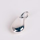 Ole Lynggaard pendant crafted in sterling silver with a simple and organic design. The pendant ...