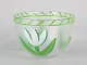 Ulrica Hydman Vallien for Kosta Boda, large bowl.