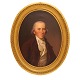 Jens Juel, 1745-1802, oil on canvas. Portrait of Johan ...