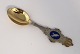 Michelsen. Commemorative spoon with Icelandic falcon. Frederik Vlll's visit to Iceland. Sterling ...