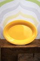 Ursula dish in faience from Royal Copenhagen designed by Ursula Munch-Petersen in yellow glaze...
