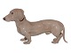 Rare Bing & Grondahl dog figurine, dachshund.The factory mark tells, that this was produced ...