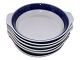 Rörstrand Blue Koka, ovenproof dish with handles.Diameter 17.0 cm., length with handles 19.2 ...