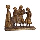 Hanne Varming, 1939-2022, bronze sculpture. "Family". ...