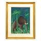 Hans Christian Scherfig lithograph, 1974, edition 43/150Visible size: 60x41cm. With frame: 81x63cm