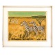 Hans Christian Scherfig lithograph, 1971, edition 31/280Visible size: 42x55cm. With frame: 58x71cm