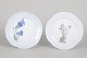 Royal Copenhagen, pair of Art Nouveau plates.Pair of Art Nouveau porcelain plates with ...