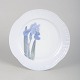 Royal Copenhagen, Art Nouveau plate.Art Nouveau porcelain plate with a relief-moulded border ...