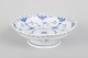 Royal Copenhagen Blue Fluted Full Lace, compote.Classic porcelain compote with hand-painted ...