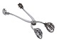 Georg Jensen Blossom (Magnolia) sterling silver, ice tong.This was produced after ...