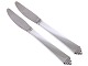 Georg Jensen Pyramid sterling silver, luncheon knife with serrated knife blade.Length 20.6 ...