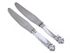 Georg Jensen Acanthus sterling silver, dinner knife with long knife blade.Total length 22.8 ...