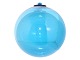 HolmegaardLarge turquoise blue decoration ball 15 cm.