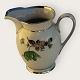 Green Vallø, with Plantin edge, KPM, Copenhagen Porcelain painting, Lyngby, Creamer, height ...