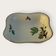 Green Vallø, with Plantin edge, KPM, Copenhagen Porcelain Painting, Lyngby, Square bowl, 22cm x ...