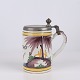 Large faience tankard made in Kellinghusen by Lubbert Diedrich Bahlmann circa 1790–1810. The ...