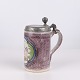 Large faience tankard made in Kellinghusen by Lubbert Diedrich Bahlmann circa 1790–1810. The ...