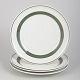 Olle Alberius for Rörstrand, set of four "Taffel" dinner plates.Set of four dinner plates ...