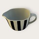 Lyngby, Danild 42, Blue stripe, Creamer, 12cm wide, 5cm high, Design Axel Brüel & Egon Mortensen ...