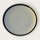 Lyngby, Danild 42, Blue stripe, Plate, 22.5cm in diameter, Design Axel Brüel & Egon Mortensen ...