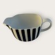 Lyngby, Danild 42, Blue stripe, Gravy Jug, 19.5 cm x 11.5cm x 7.5cm, Design Axel Brüel & Egon ...
