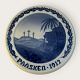 Bing & Grondahl, Easter plate, 1912, Calvary, 19cm in diameter *Good condition*