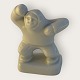 Bing and Grondahl, Greenlander in white porcelain, Small Inuit figure, #2411, 1st grade, 8cm ...