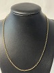 Round Anchor necklace in 18 carat goldThe necklace is mounted with a spring clasp.Stamped ...