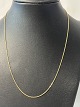Anchor facet necklace in 14 karat goldThe necklace is mounted with a spring clasp.Stamped ...