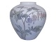 Royal CopenhagenStørre Art Nouveau vase med fuchsia fra 1898-1923