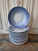 B&G Blue Tone soup plate No. 1008/714, Factory first Diameter 24.5 cm. Stock: 152
